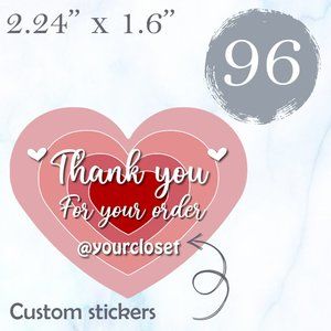 96 Thank You Cards